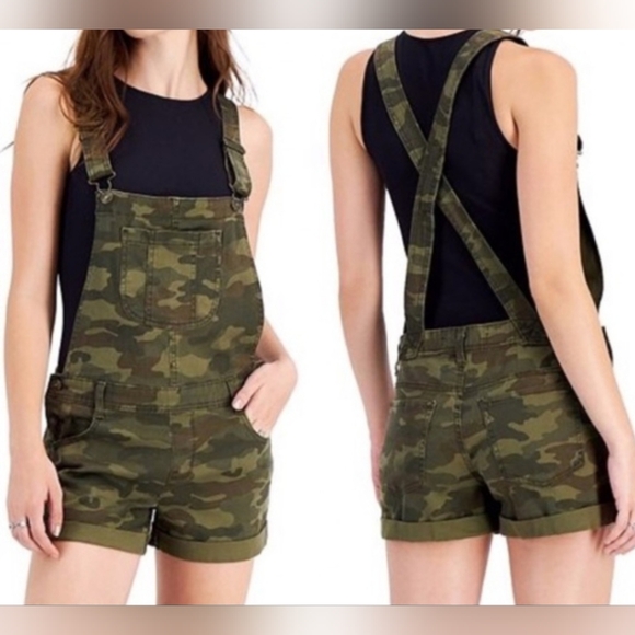 Wallflower Denim - wallflower Jumpsuits Juniors style wfn11244-z748-r752 color camo Size XL 8.5